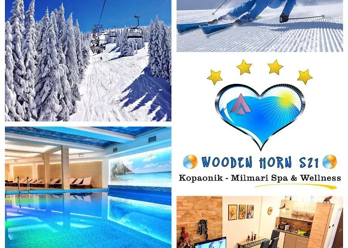 Apartman Milmari And Wellness Wooden Horn S21 Kopaonik